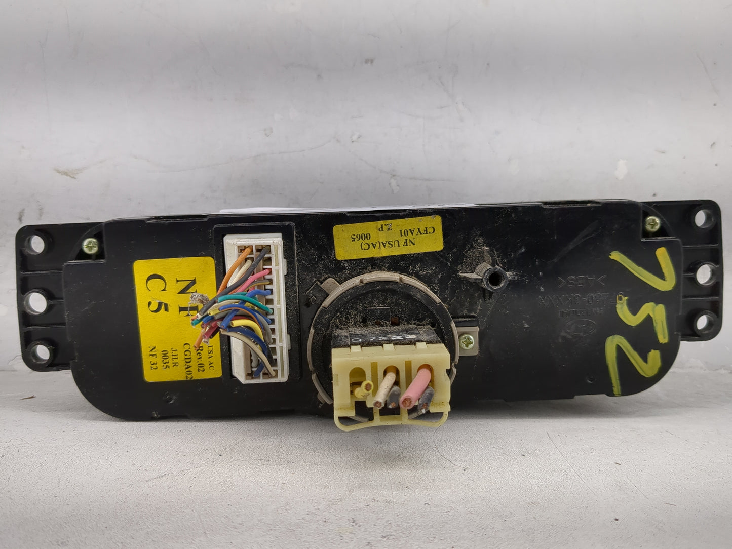 2006-2008 Hyundai Sonata Climate Control Module Temperature AC/Heater Replacement P/N:84742-3K000 Fits Fits 2006 2007 2008 O