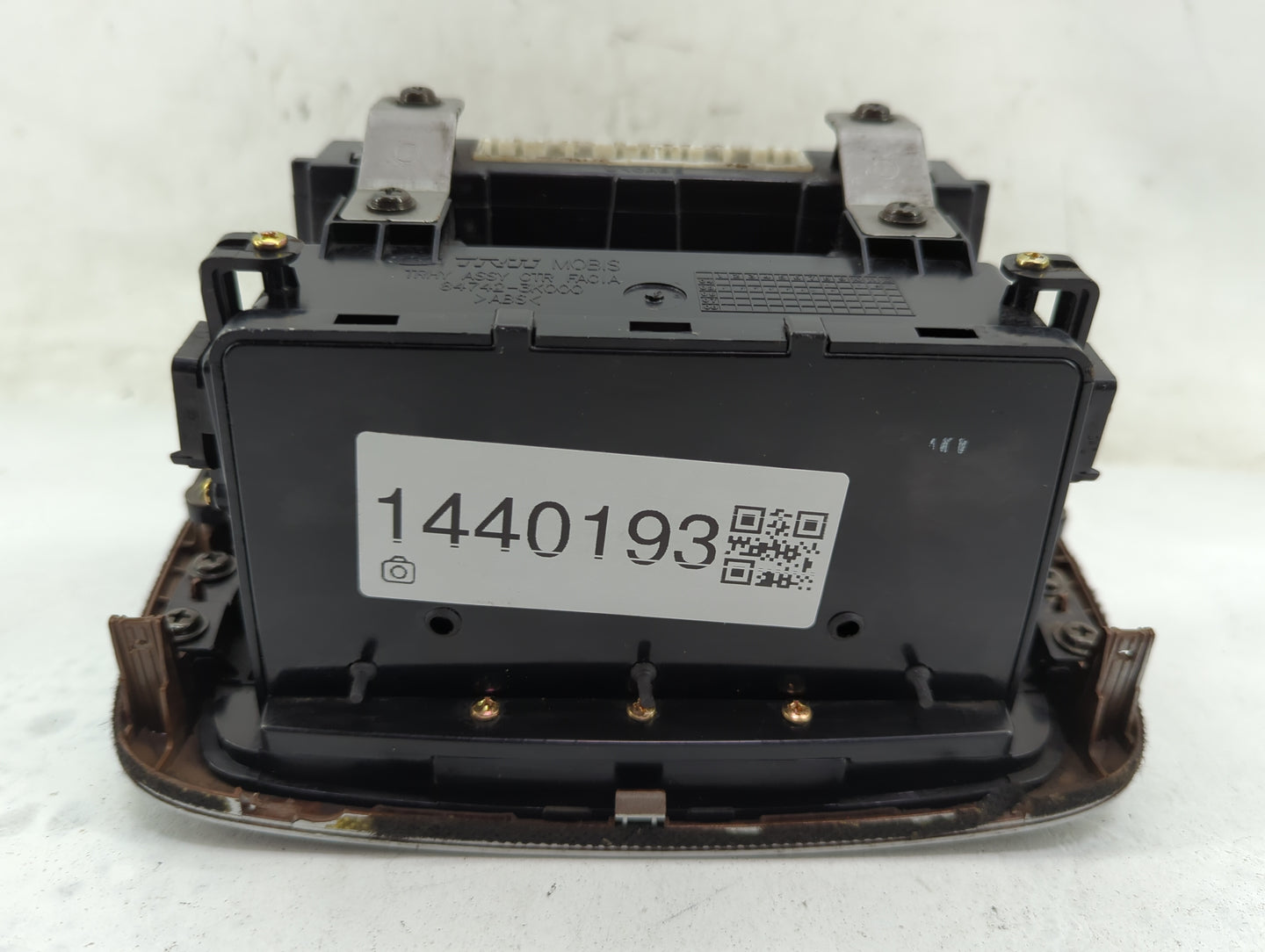2006-2008 Hyundai Sonata Climate Control Module Temperature AC/Heater Replacement Fits Fits 2006 2007 2008 OEM Used Auto Par