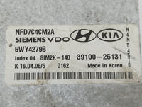 2006-2008 Hyundai Sonata PCM Engine Control Computer ECU ECM PCU OEM P/N:NFD7C4CM2A 5WY4279B, 39100-25131 Fits Fits 2006 200