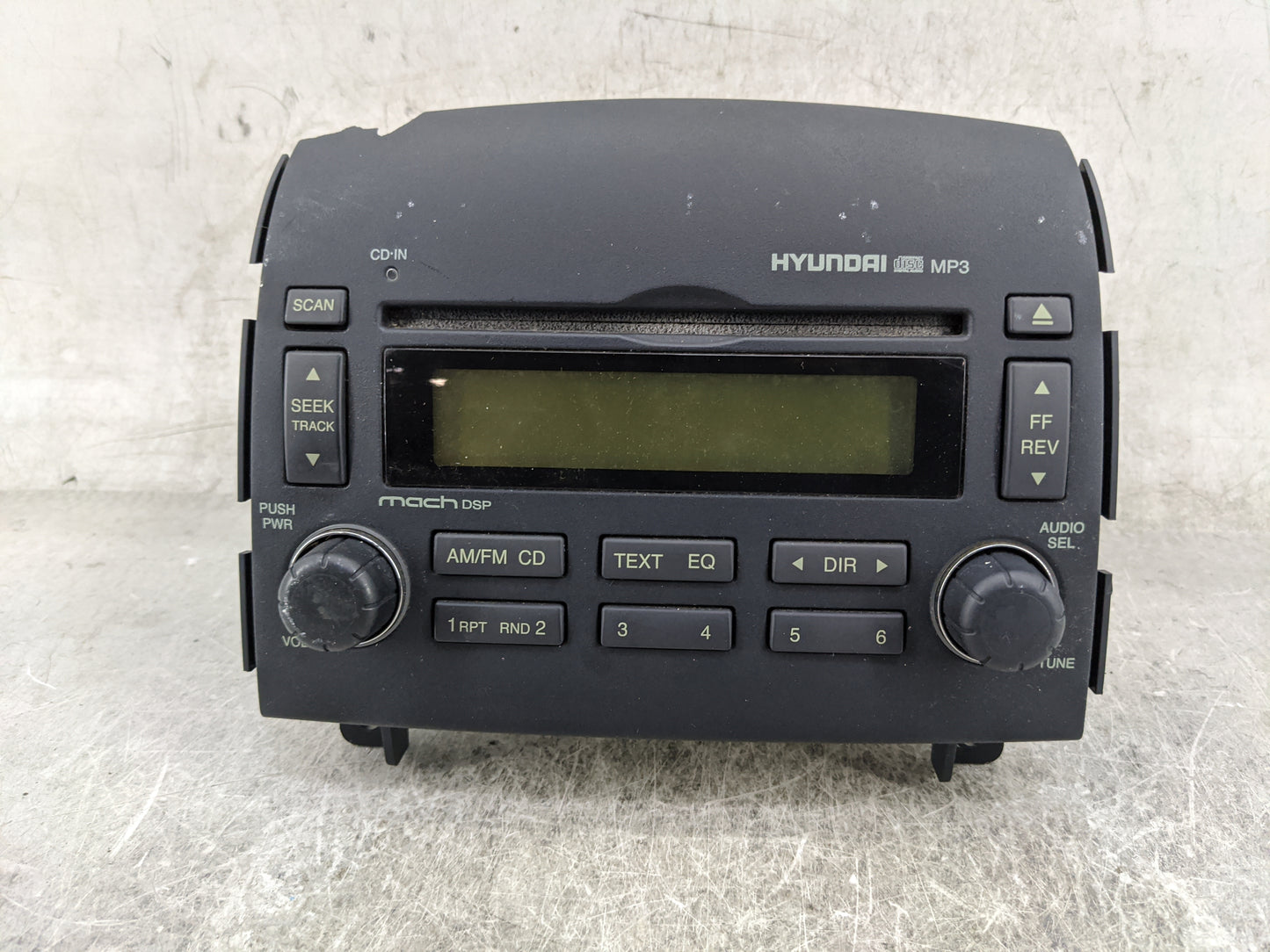 2006-2008 Hyundai Sonata Radio AM FM Cd Player Receiver Replacement P/N:96180-0A100FZ VP6HBF-18C868-CJ Fits Fits 2006 2007 2