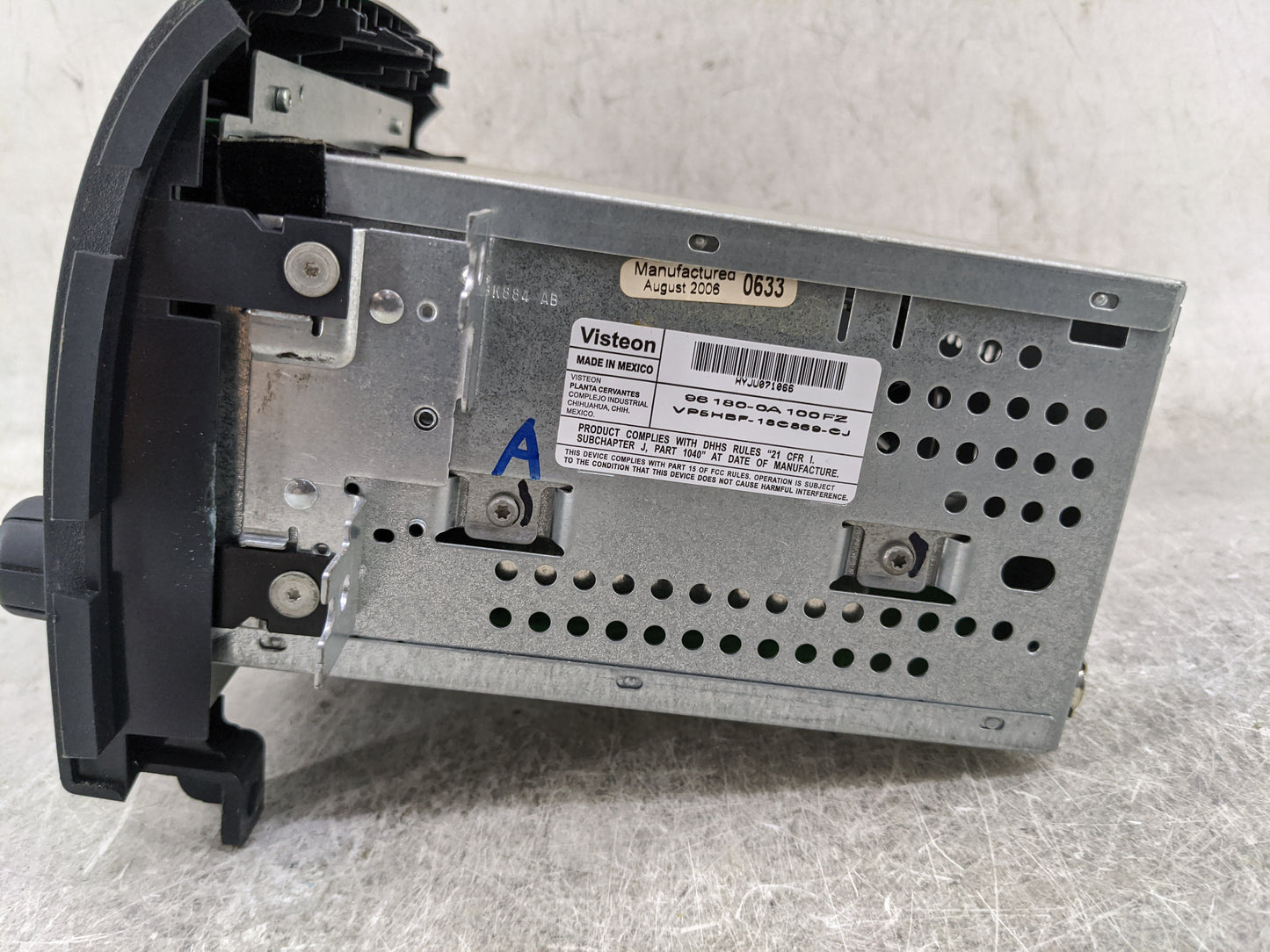 2006-2008 Hyundai Sonata Radio AM FM Cd Player Receiver Replacement P/N:96180-0A100FZ VP6HBF-18C868-CJ Fits Fits 2006 2007 2