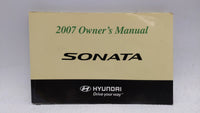 2007 Hyundai Sonata Owners Manual Book Guide OEM Used Auto Parts - Oemusedautoparts1.com