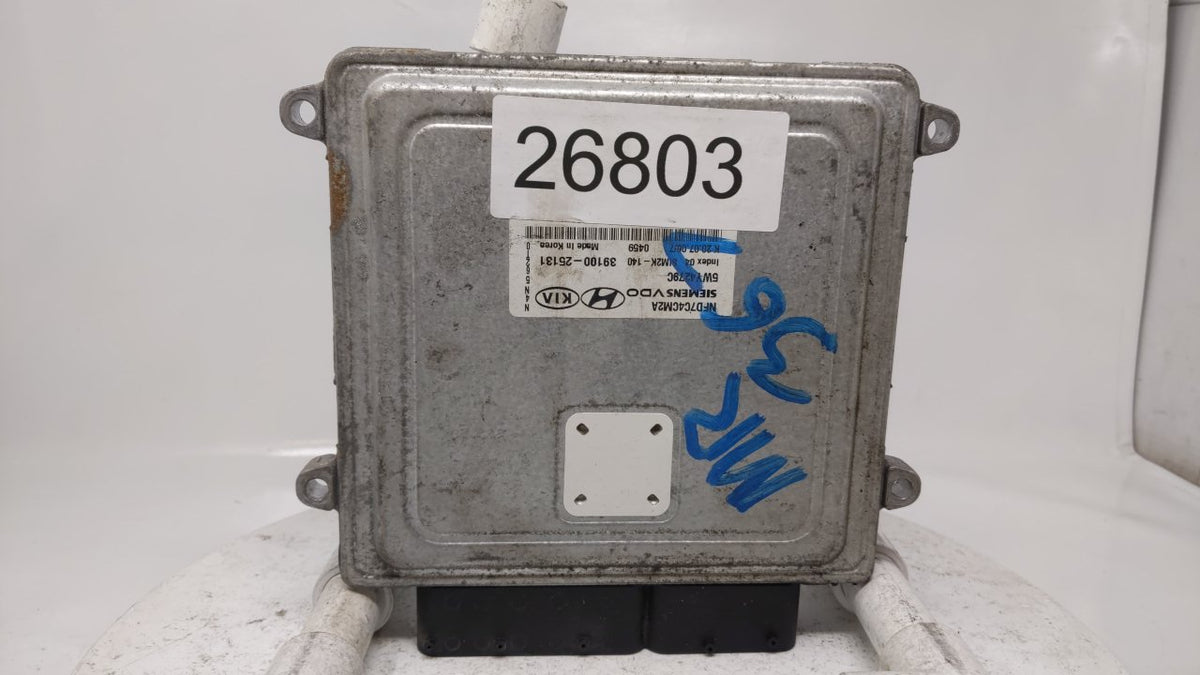 2006-2008 Hyundai Sonata PCM Engine Control Computer ECU ECM PCU OEM P/N:39100-25131 Fits 2006 2007 2008 OEM Used Auto Parts