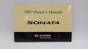 compare product 2007 Hyundai Sonata Owners Manual Book Guide OEM Used Auto Parts