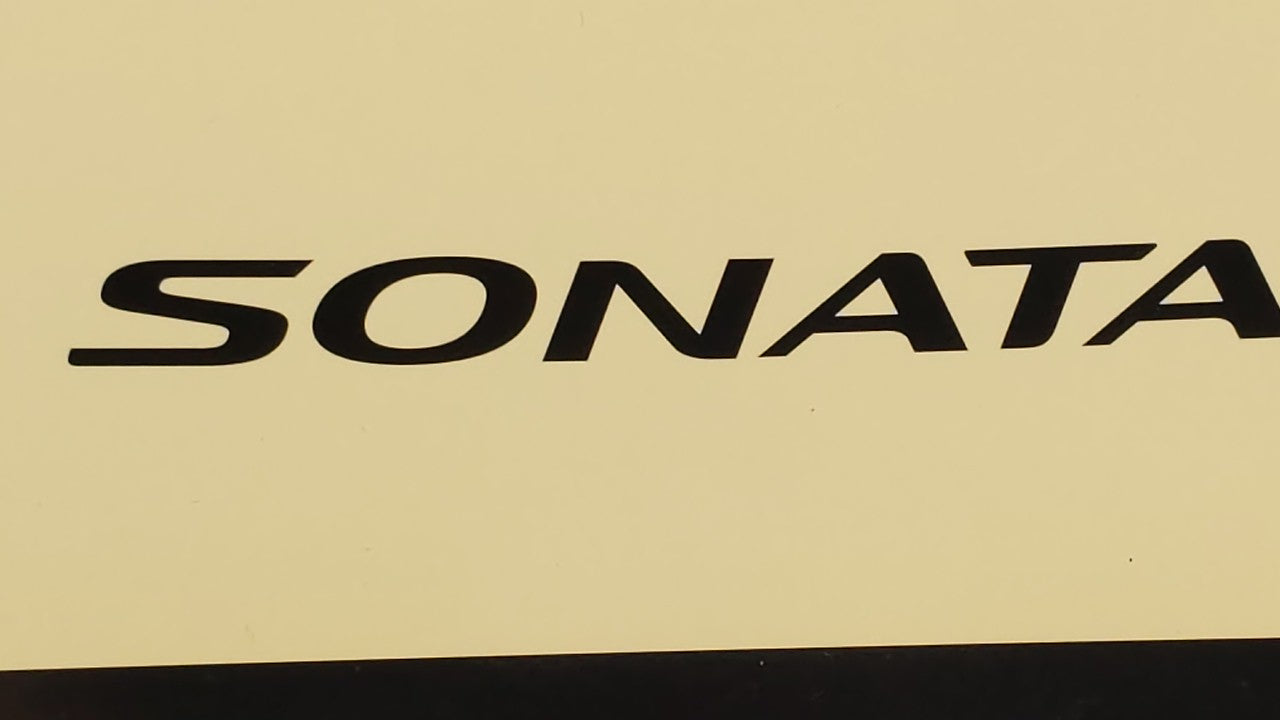 2007 Hyundai Sonata Owners Manual Book Guide OEM Used Auto Parts - Oemusedautoparts1.com