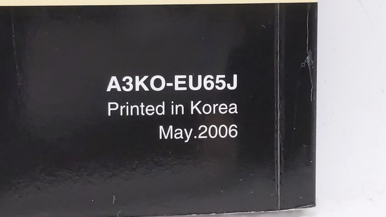 2007 Hyundai Sonata Owners Manual Book Guide OEM Used Auto Parts - Oemusedautoparts1.com