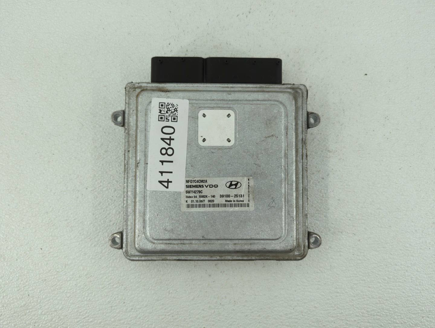 2006-2008 Hyundai Sonata PCM Engine Control Computer ECU ECM PCU OEM P/N:39100-25131 39100-25135 Fits Fits 2006 2007 2008 OE