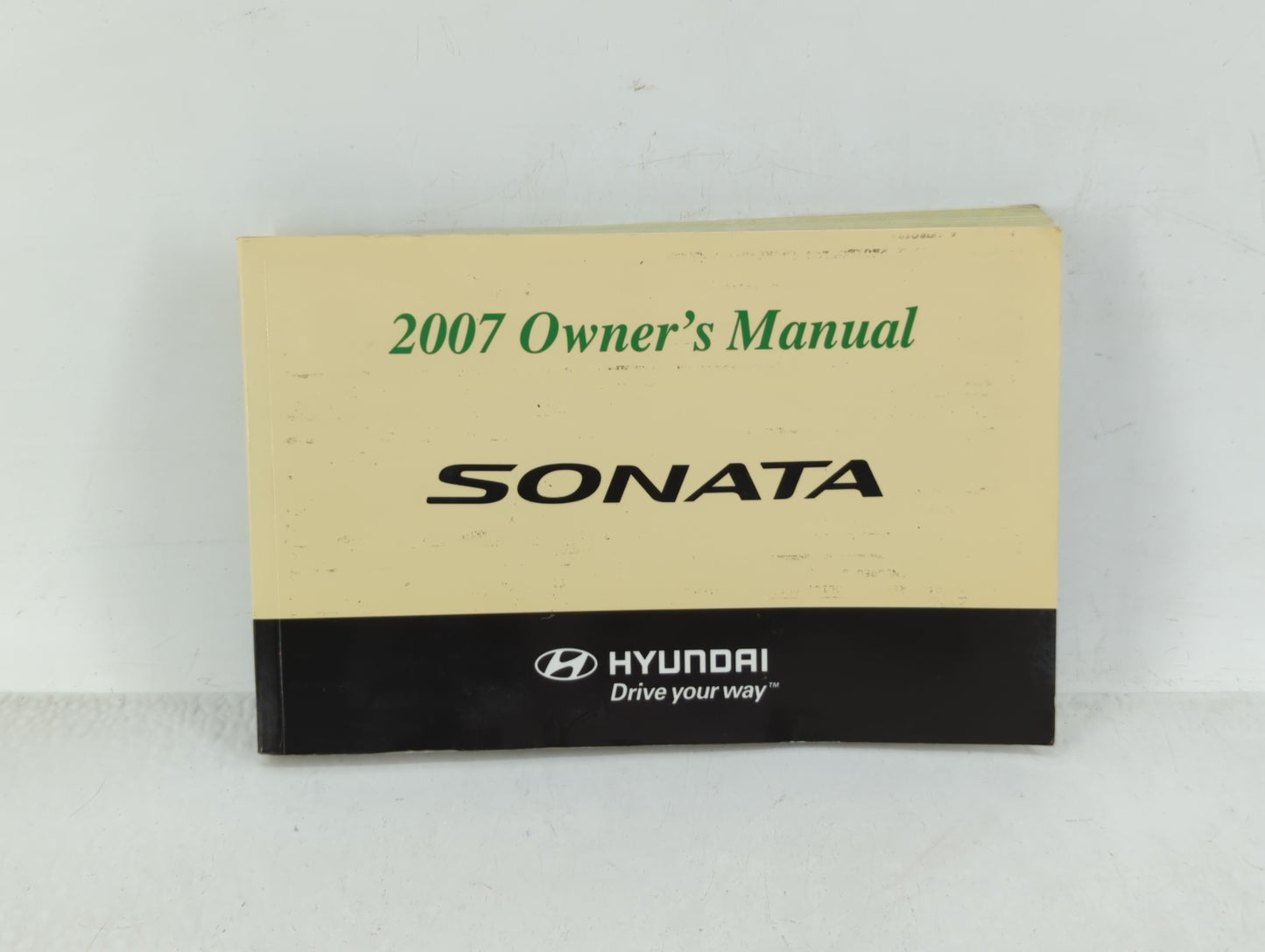 2007 Hyundai Sonata Owners Manual Book Guide OEM Used Auto Parts - Oemusedautoparts1.com