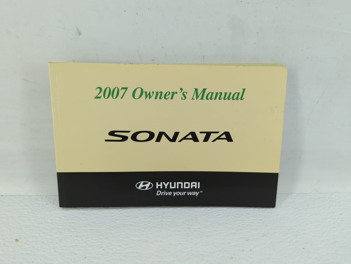 2007 Hyundai Sonata Owners Manual Book Guide OEM Used Auto Parts - Oemusedautoparts1.com
