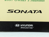 2007 Hyundai Sonata Owners Manual Book Guide OEM Used Auto Parts - Oemusedautoparts1.com