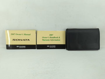 2007 Hyundai Sonata Owners Manual Book Guide OEM Used Auto Parts - Oemusedautoparts1.com