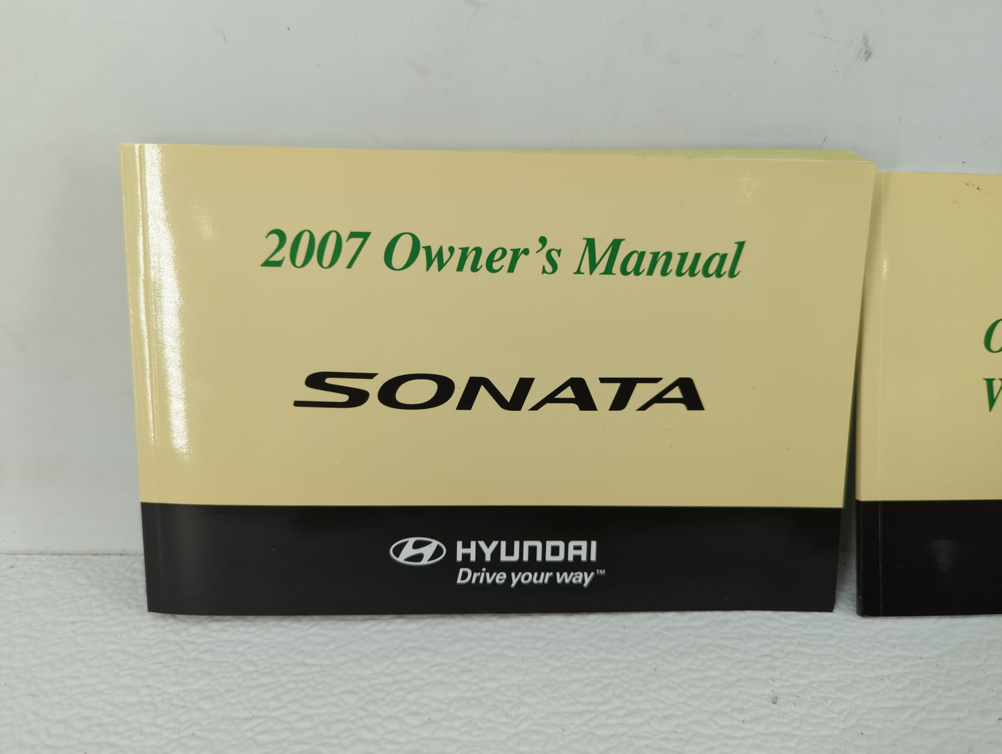 2007 Hyundai Sonata Owners Manual Book Guide OEM Used Auto Parts - Oemusedautoparts1.com