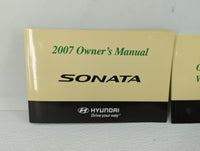 2007 Hyundai Sonata Owners Manual Book Guide OEM Used Auto Parts - Oemusedautoparts1.com