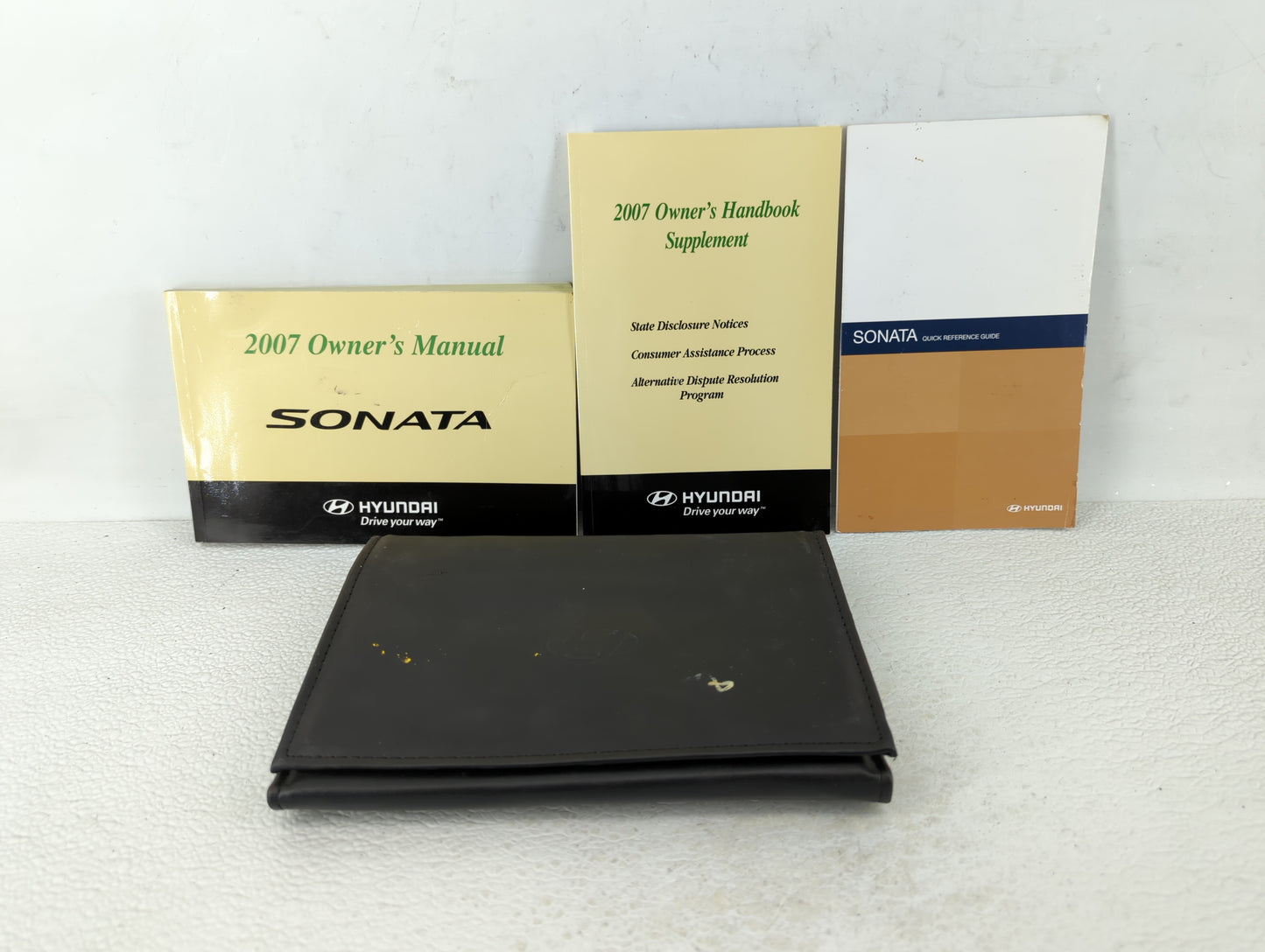 2007 Hyundai Sonata Owners Manual Book Guide OEM Used Auto Parts - Oemusedautoparts1.com