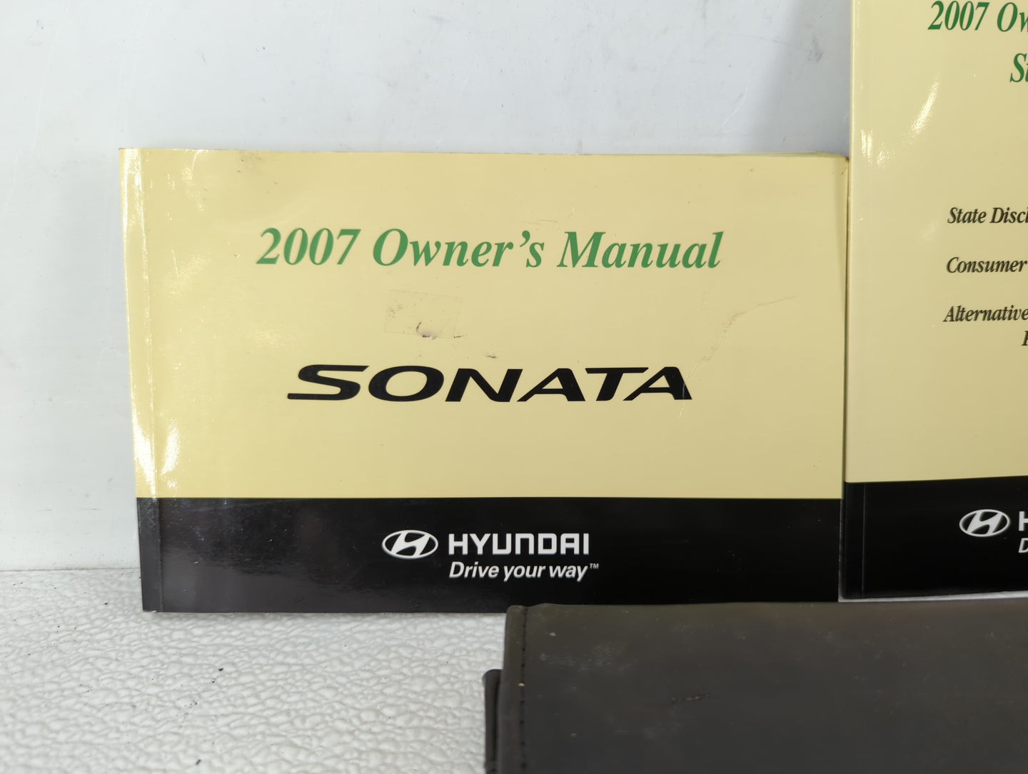 2007 Hyundai Sonata Owners Manual Book Guide OEM Used Auto Parts - Oemusedautoparts1.com
