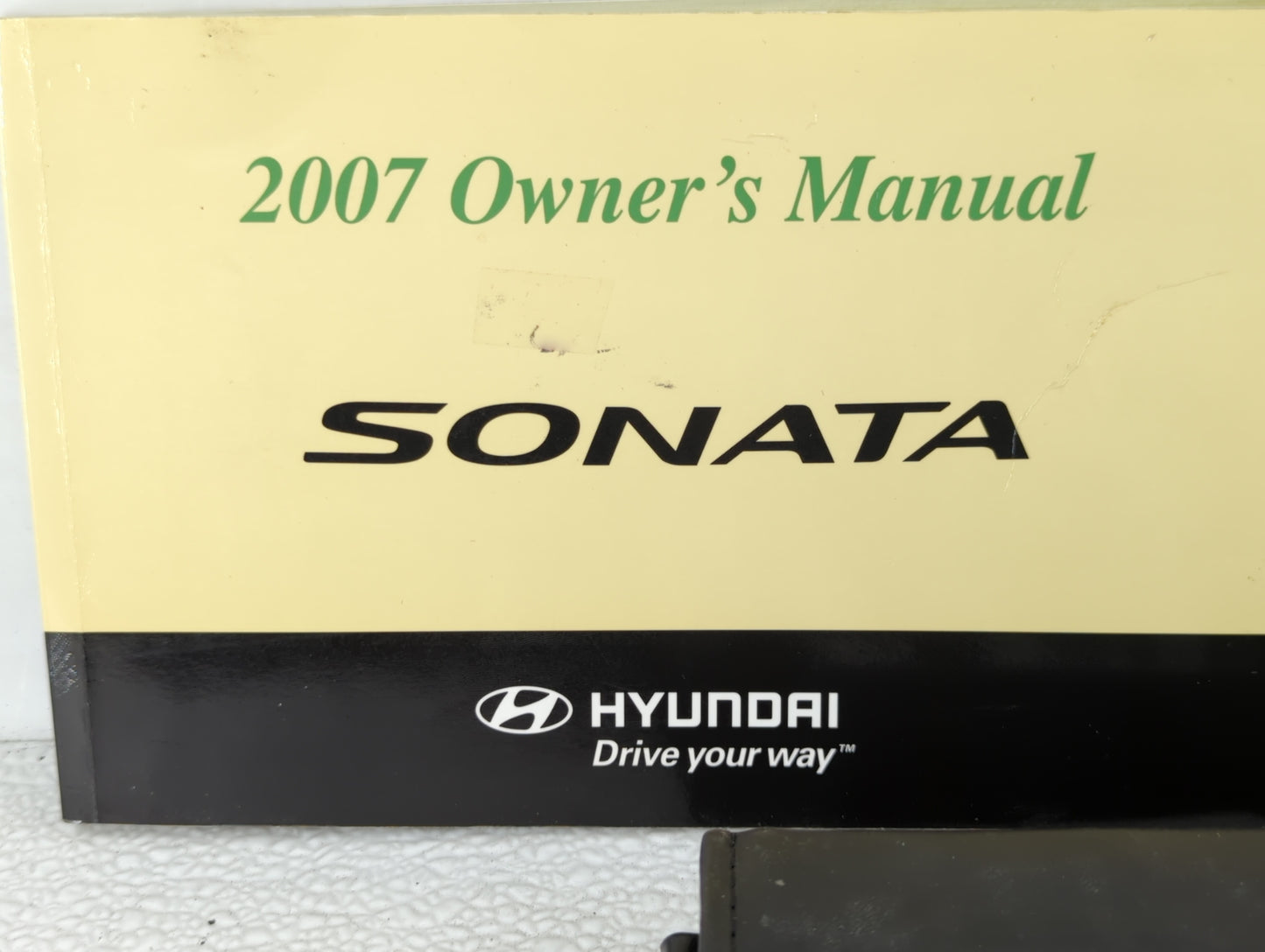 2007 Hyundai Sonata Owners Manual Book Guide OEM Used Auto Parts - Oemusedautoparts1.com