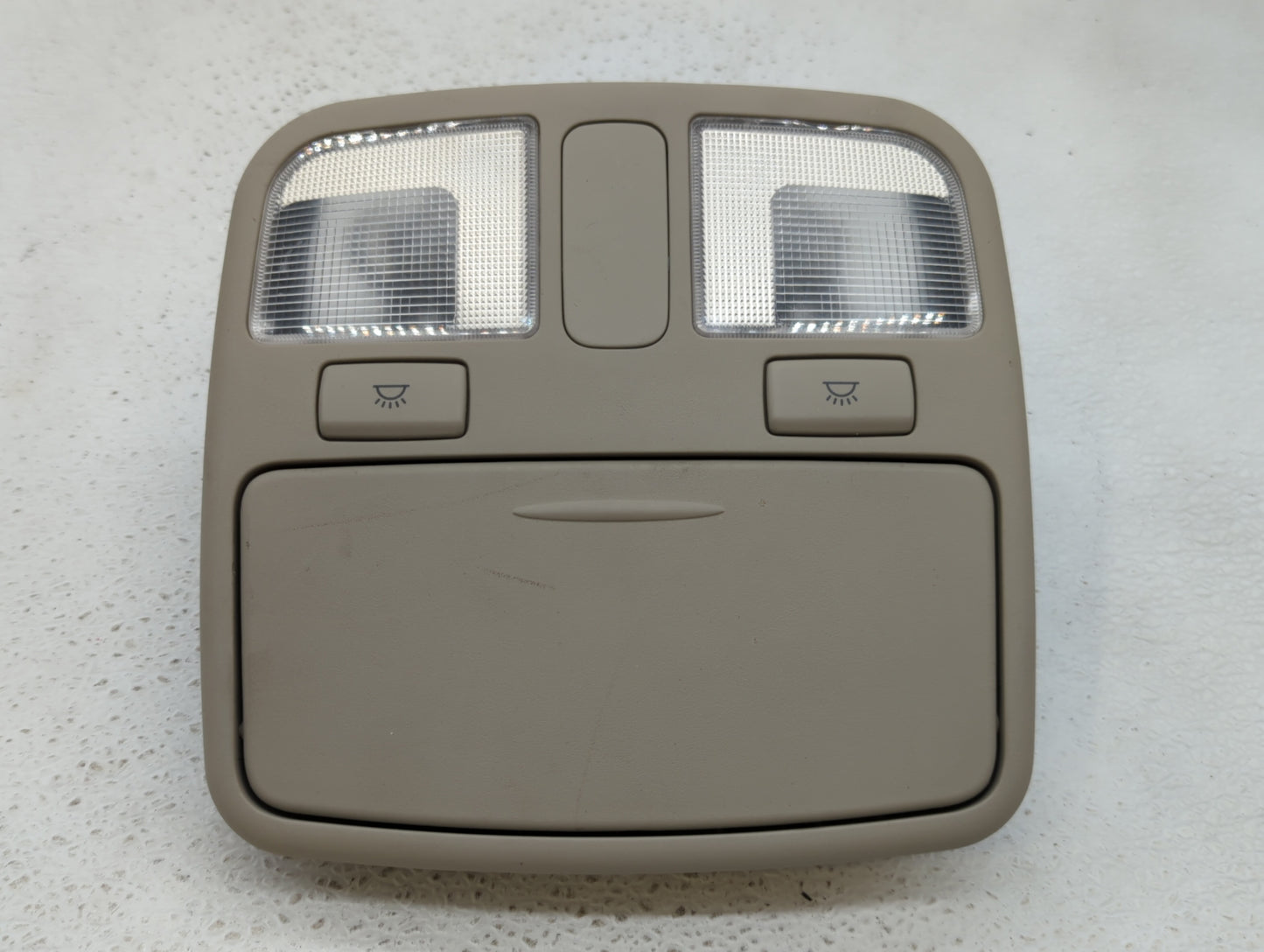 2007 Hyundai Sonata Overhead Roof Console Interior Dome Light Beige - Oemusedautoparts1.com