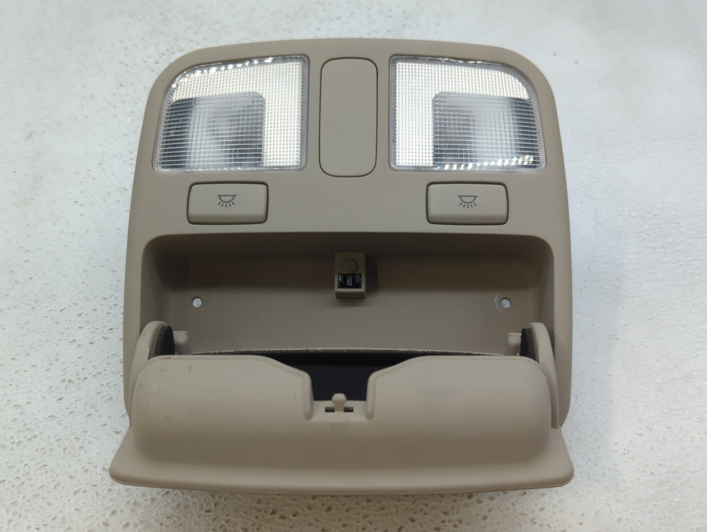 2007 Hyundai Sonata Overhead Roof Console Interior Dome Light Beige - Oemusedautoparts1.com