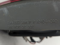 2006-2008 Hyundai Sonata Tail Light Assembly Passenger Right OEM P/N:92404-0A0 Fits Fits 2006 2007 2008 OEM Used Auto Parts 