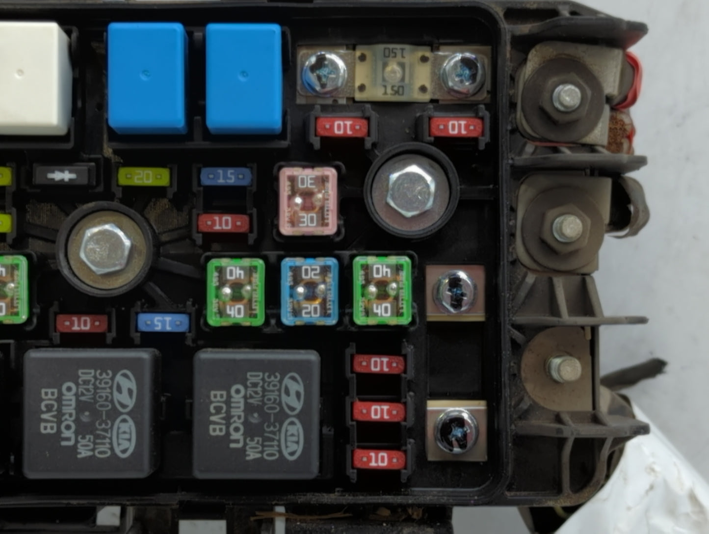 2006-2010 Hyundai Sonata Fusebox Fuse Box Panel Relay Module P/N:91950-3K540 91951-2W000 Fits Fits 2006 2007 2008 2009 2010 