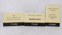 2007 Hyundai Sonata Owners Manual Book Guide OEM Used Auto Parts - Oemusedautoparts1.com
