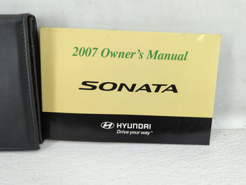 2007 Hyundai Sonata Owners Manual Book Guide P/N:A3K0-EU69M OEM Used Auto Parts