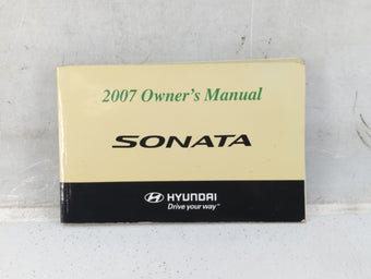 compare product 2007 Hyundai Sonata Owners Manual Book Guide P/N:A3K0-EU6N0 OEM Used Auto Parts