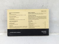 2007 Hyundai Sonata Owners Manual Book Guide P/N:A3K0-EU6N0 OEM Used Auto Parts - Oemusedautoparts1.com