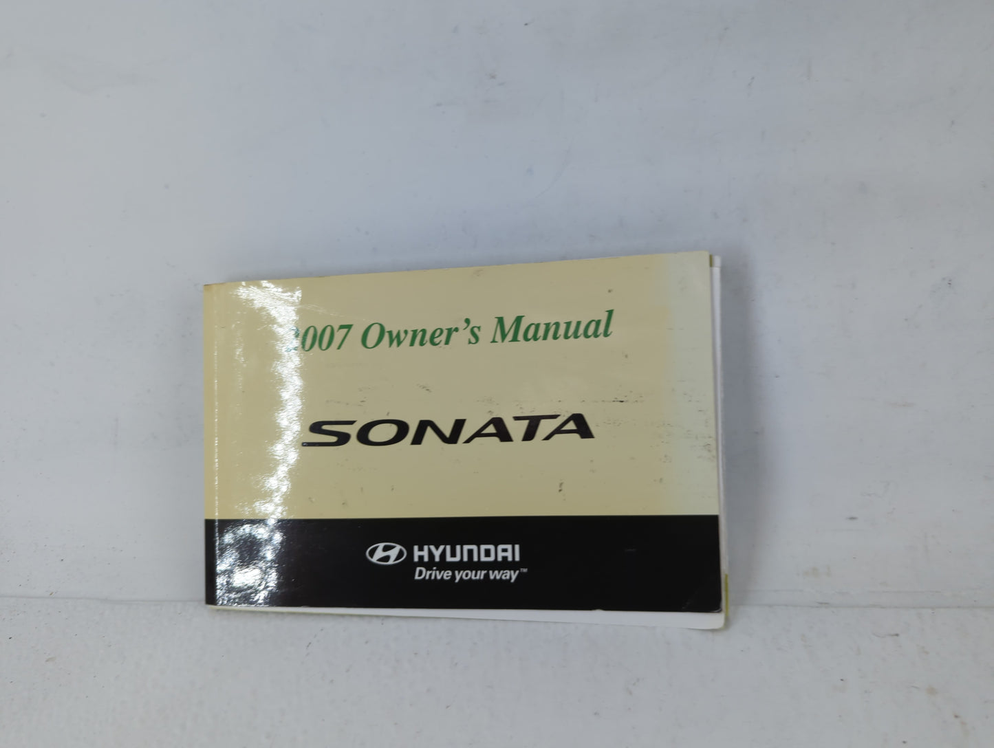 2007 Hyundai Sonata Owners Manual Book Guide P/N:A3KO-EU64H OEM Used Auto Parts - Oemusedautoparts1.com