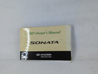 2007 Hyundai Sonata Owners Manual Book Guide P/N:A3KO-EU64H OEM Used Auto Parts - Oemusedautoparts1.com