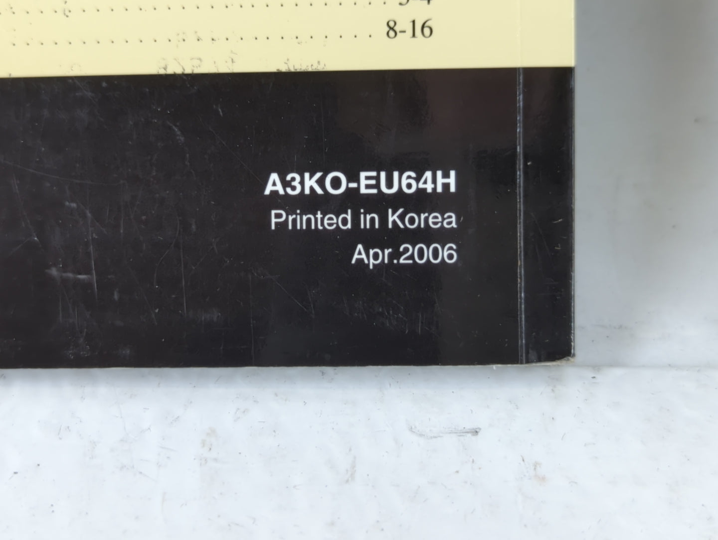 2007 Hyundai Sonata Owners Manual Book Guide P/N:A3KO-EU64H OEM Used Auto Parts - Oemusedautoparts1.com
