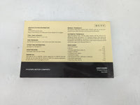 2007 Hyundai Sonata Owners Manual Book Guide P/N:A3KO-EU69M OEM Used Auto Parts - Oemusedautoparts1.com
