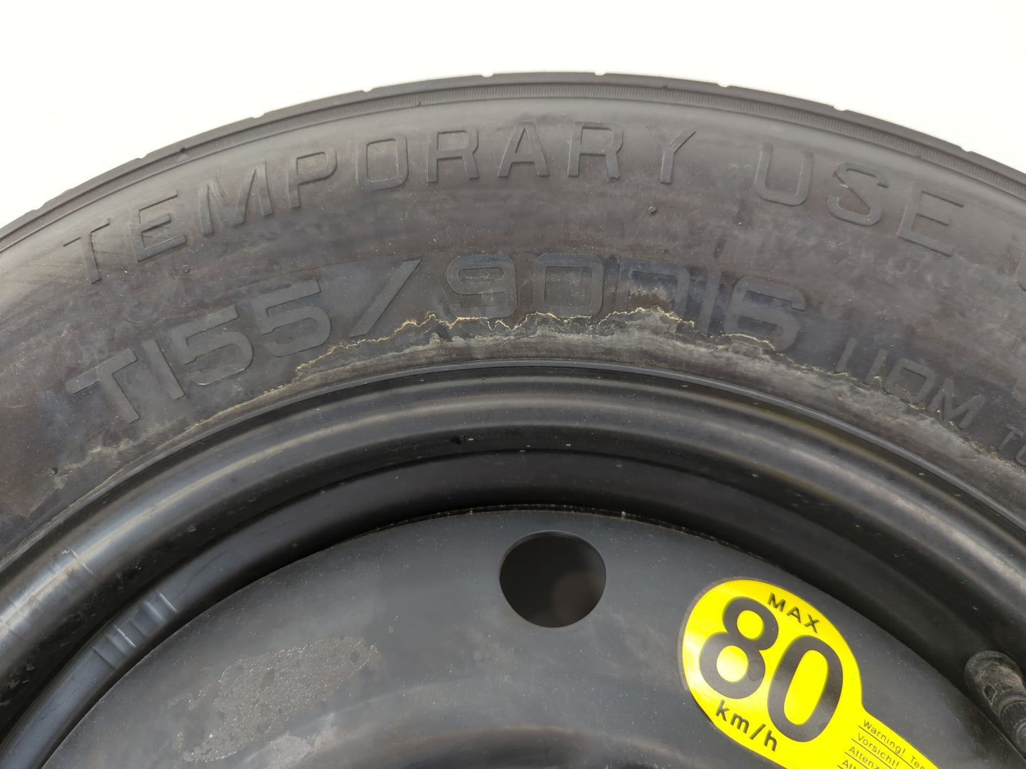 2006-2015 Hyundai Tucson Spare Donut Tire Wheel Rim Oem - Oemusedautoparts1.com