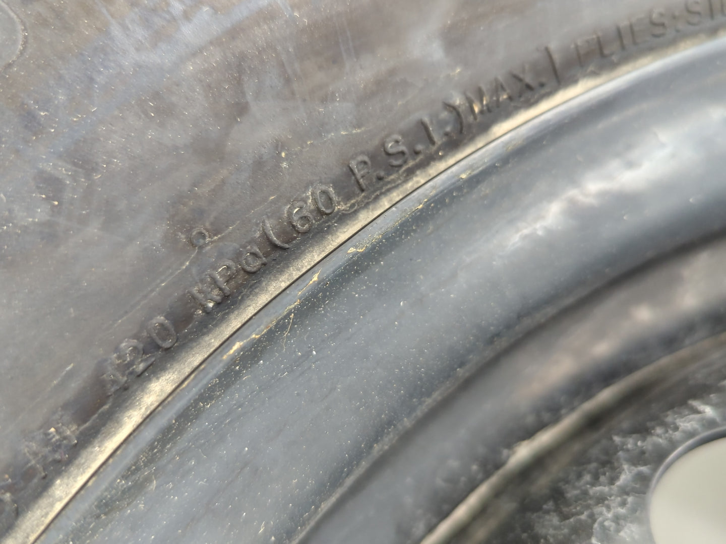 2006-2015 Hyundai Tucson Spare Donut Tire Wheel Rim Oem - Oemusedautoparts1.com