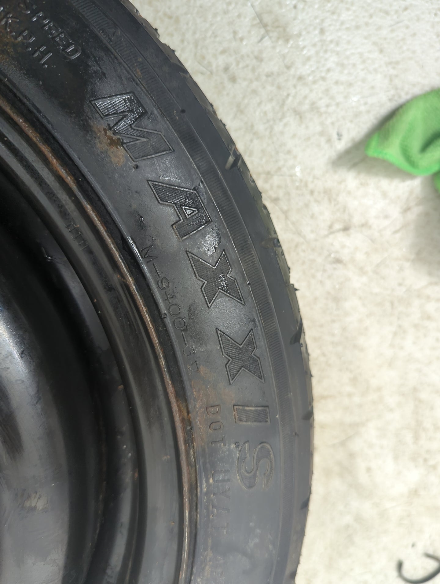 2006-2015 Hyundai Tucson Spare Donut Tire Wheel Rim Oem 1120374 - Oemusedautoparts1.com