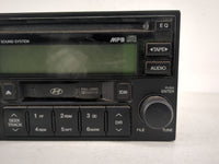 2007-2008 Hyundai Tucson Radio AM FM Cd Player Receiver Replacement P/N:96180-2E600 Fits Fits 2007 2008 OEM Used Auto Parts 