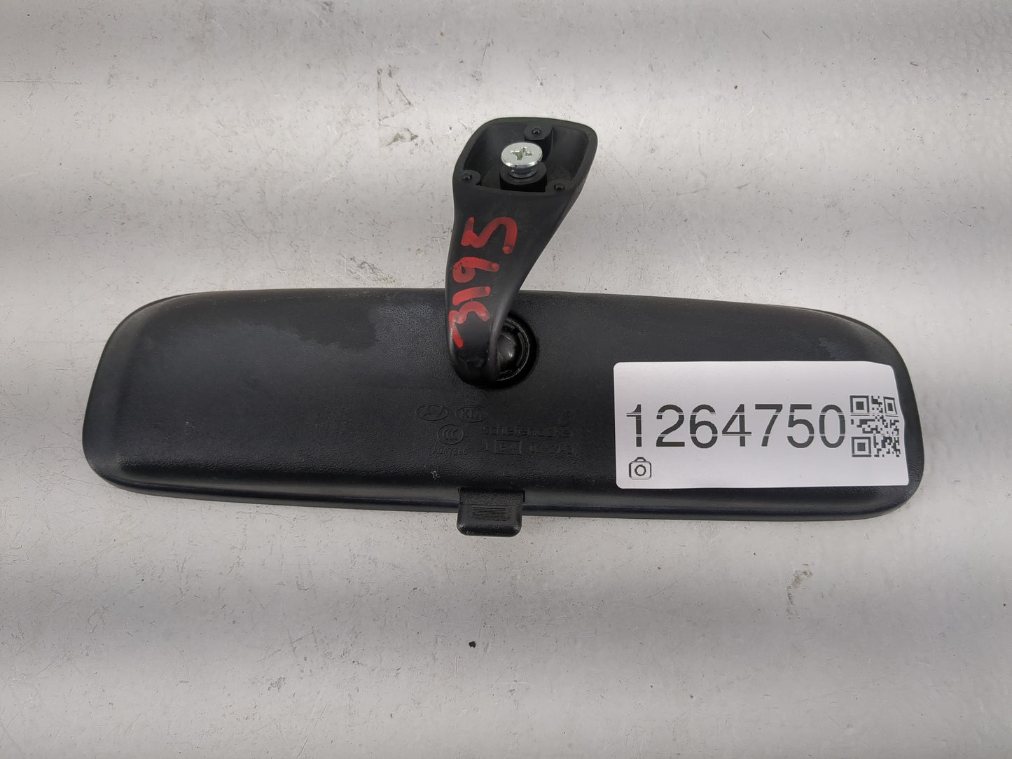 2005-2009 Hyundai Tucson Interior Rear View Mirror Replacement OEM P/N:A047396 Fits Fits 2005 2006 2007 2008 2009 2010 OEM U