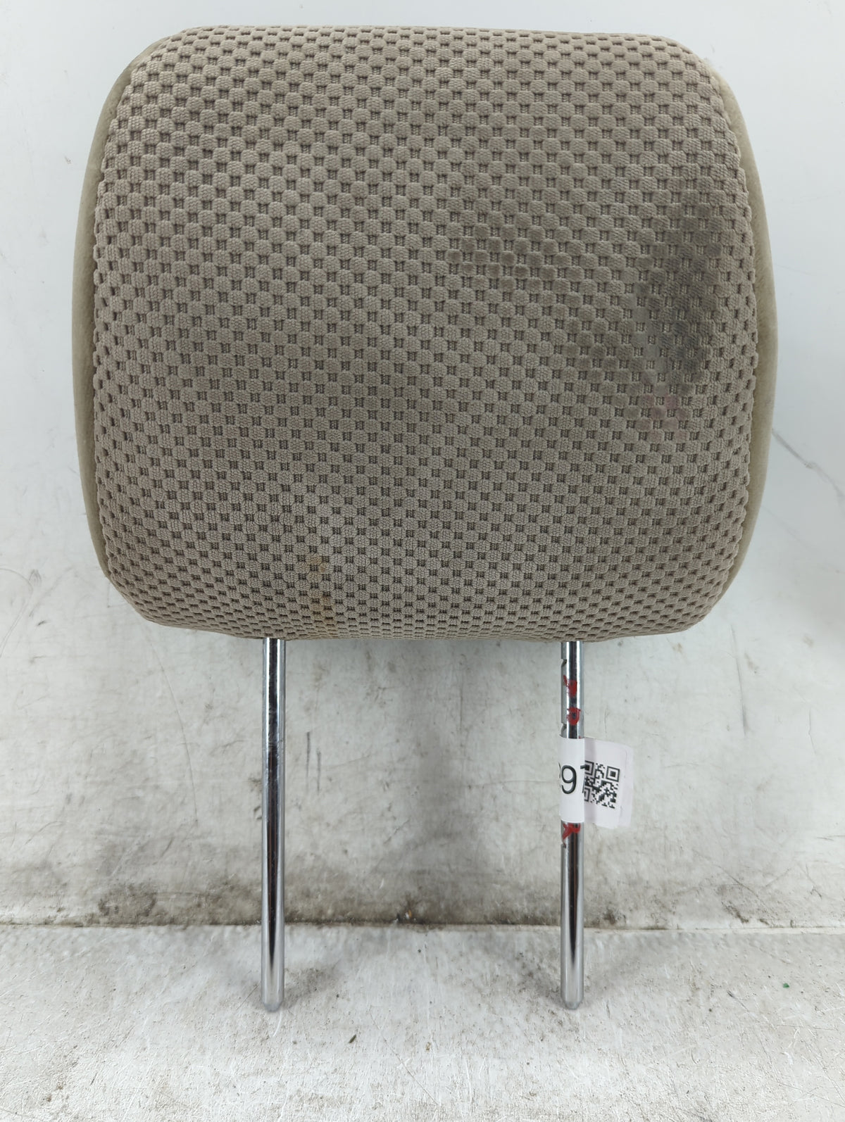 2007 Hyundai Tucson Headrest Head Rest Front Driver Seat Grey - Oemusedautoparts1.com