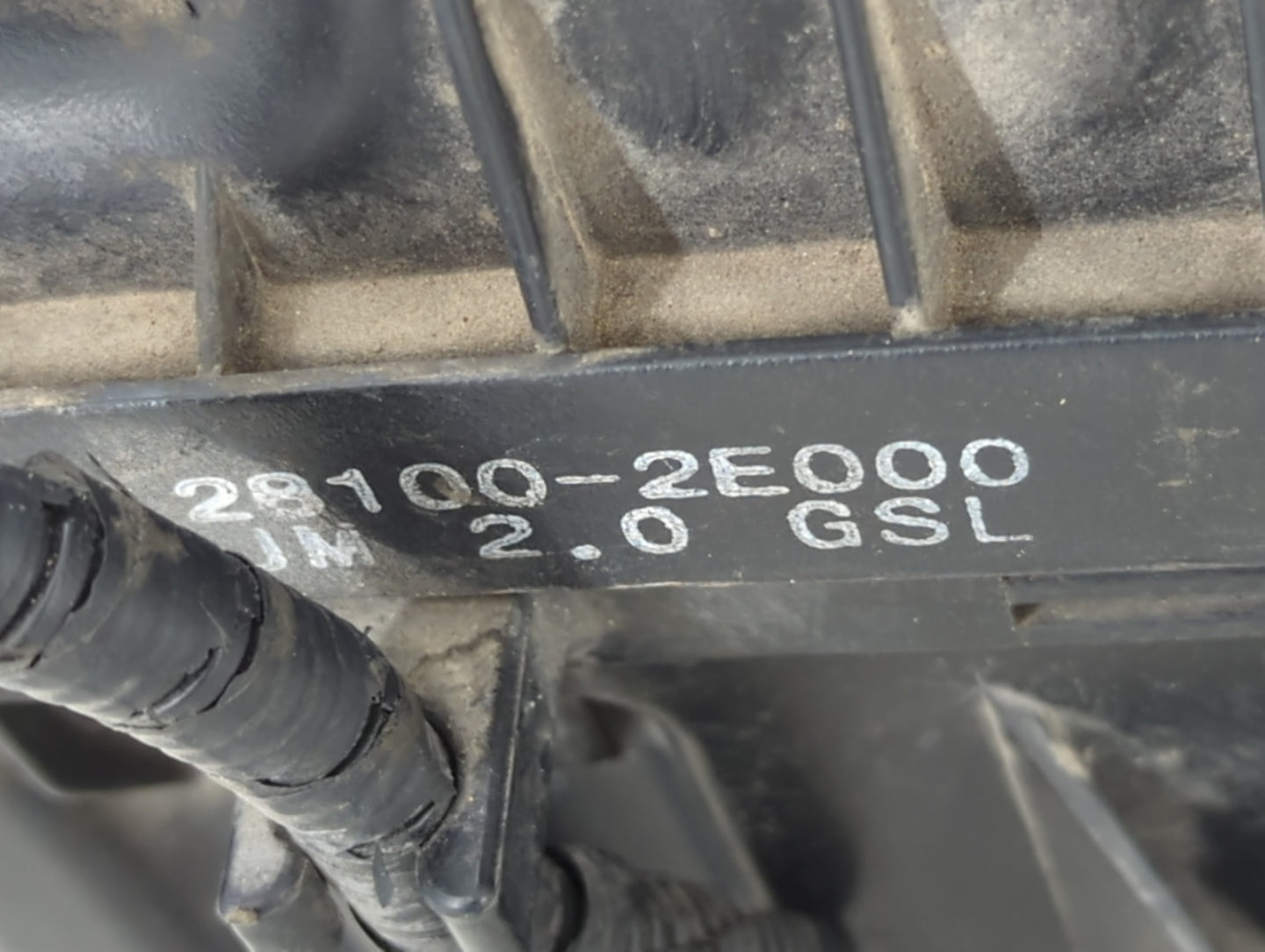 2005-2009 Hyundai Tucson Air Cleaner Intake-duct Hose Tube - Oemusedautoparts1.com