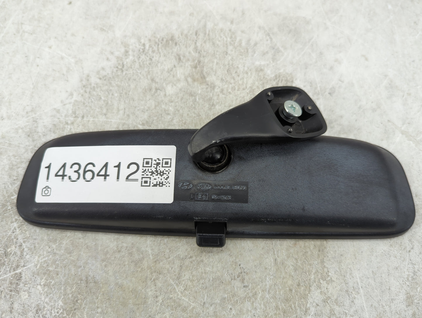 2007 Hyundai Tucson Interior Rear View Mirror Replacement OEM Fits OEM Used Auto Parts - Oemusedautoparts1.com