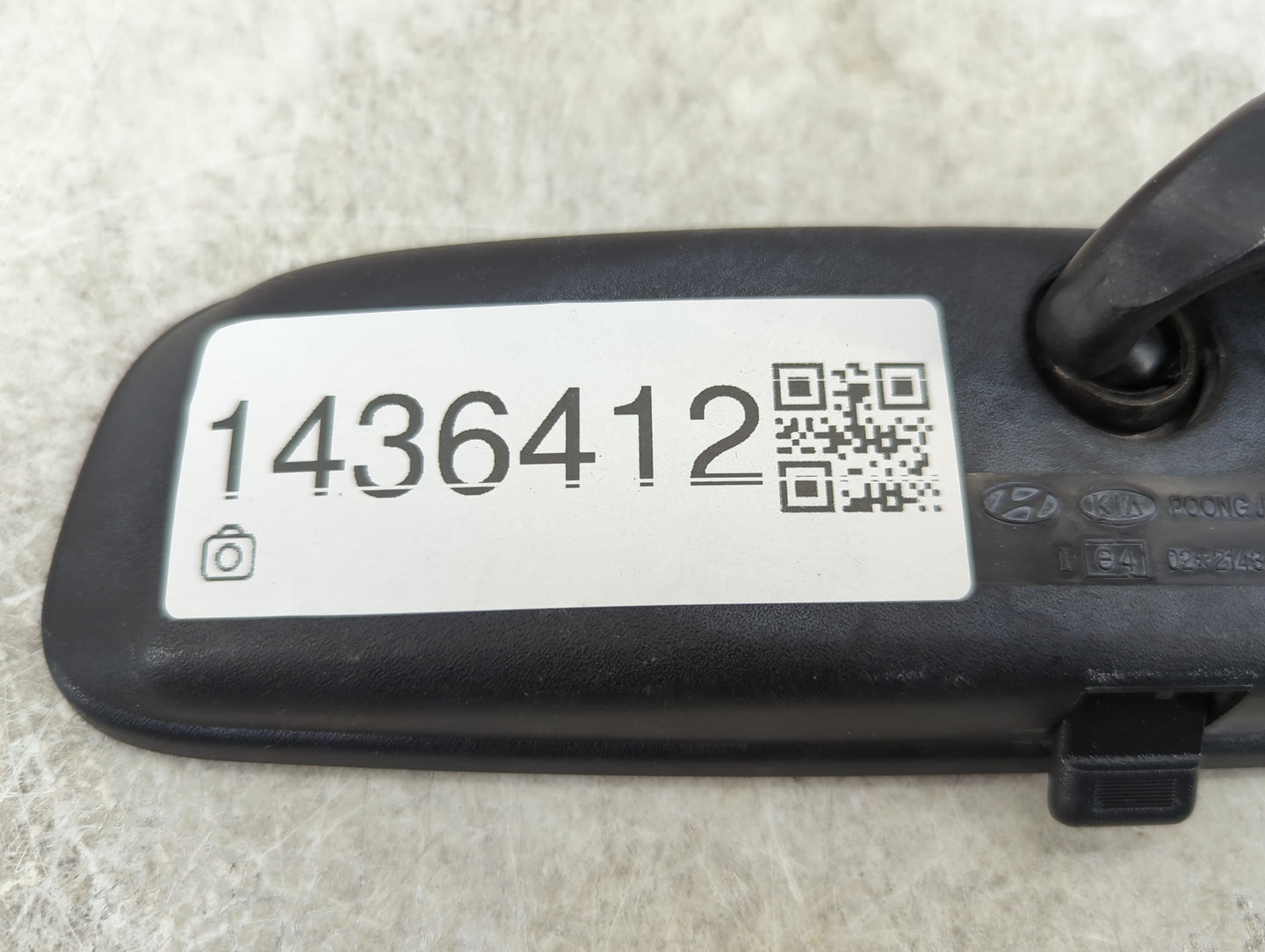 2007 Hyundai Tucson Interior Rear View Mirror Replacement OEM Fits OEM Used Auto Parts - Oemusedautoparts1.com