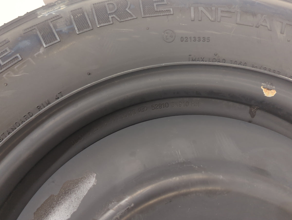 2006-2015 Hyundai Tucson Spare Donut Tire Wheel Rim Oem 1455276 - Oemusedautoparts1.com