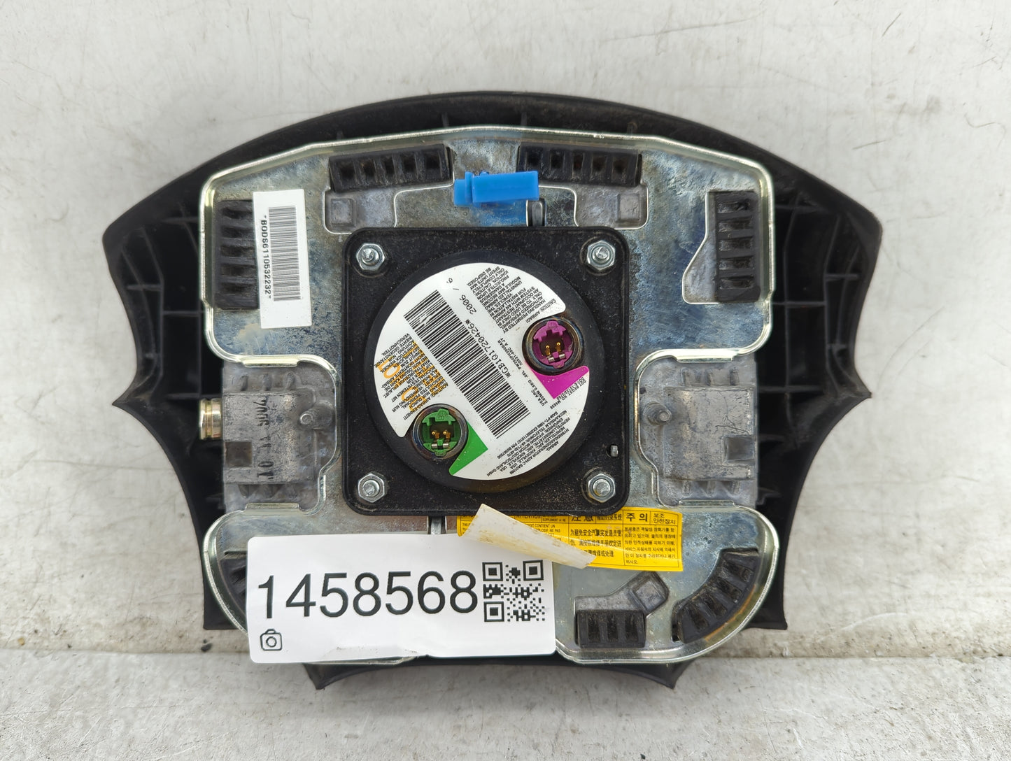 2007 Hyundai Tucson Air Bag Driver Left Steering Wheel Mounted 1458568 - Oemusedautoparts1.com