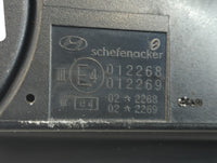 2005-2009 Hyundai Tucson Driver Left Side View Manual Door Mirror Grey - Oemusedautoparts1.com
