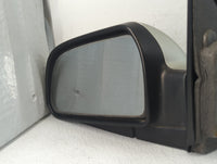 2005-2009 Hyundai Tucson Driver Left Side View Manual Door Mirror Grey - Oemusedautoparts1.com
