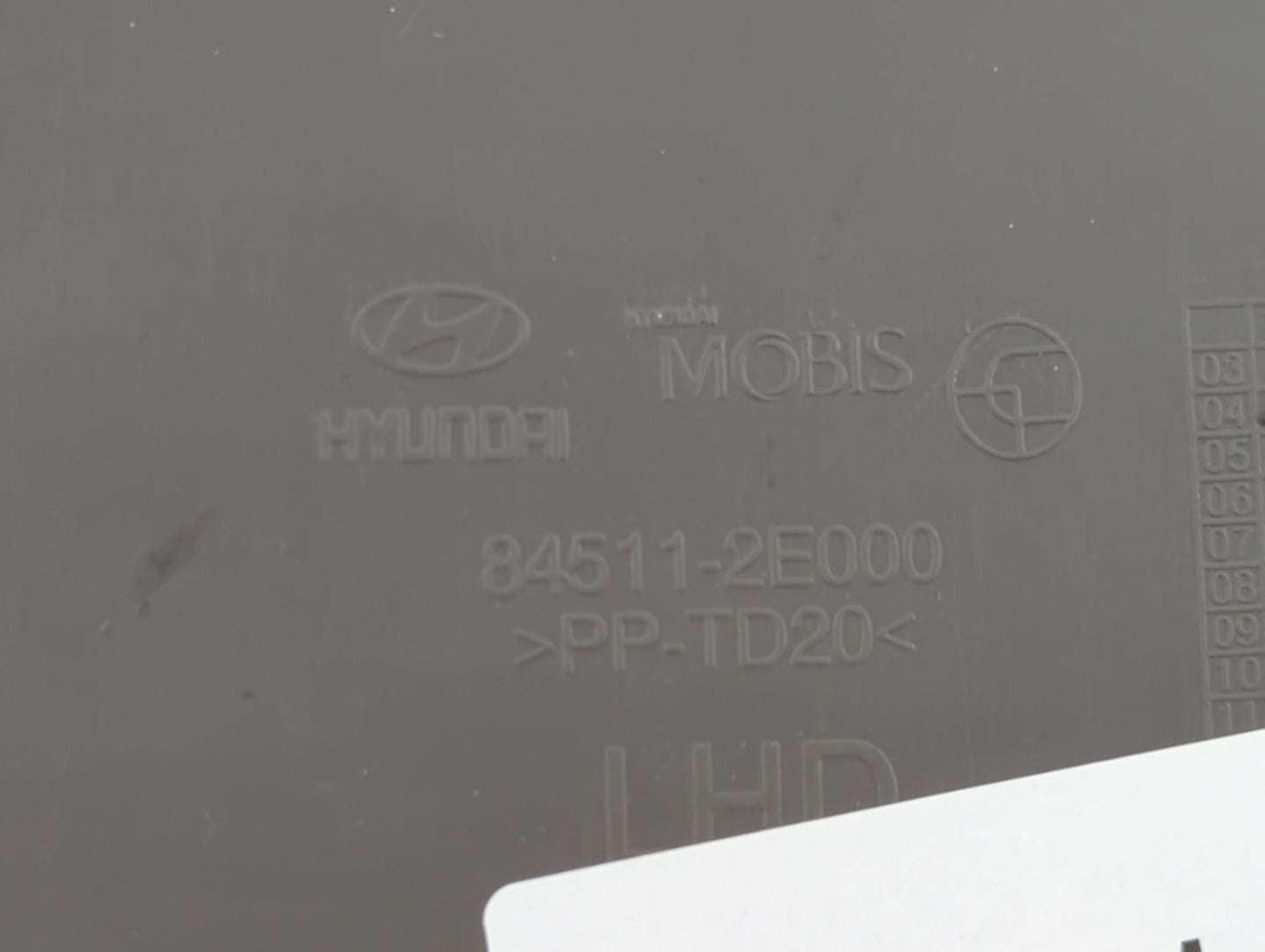 Hyundai Tucson Passenger Glove Box Door Storage Compartment - Oemusedautoparts1.com