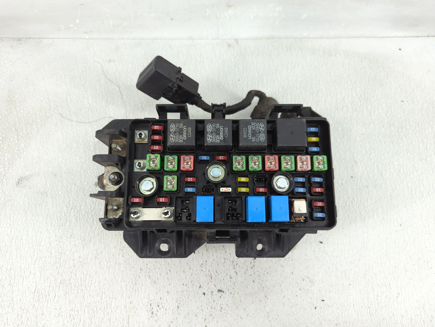 2007 Hyundai Veracruz Fusebox Fuse Box Panel Relay Module P/N:91950-3J020 Fits OEM Used Auto Parts - Oemusedautoparts1.com