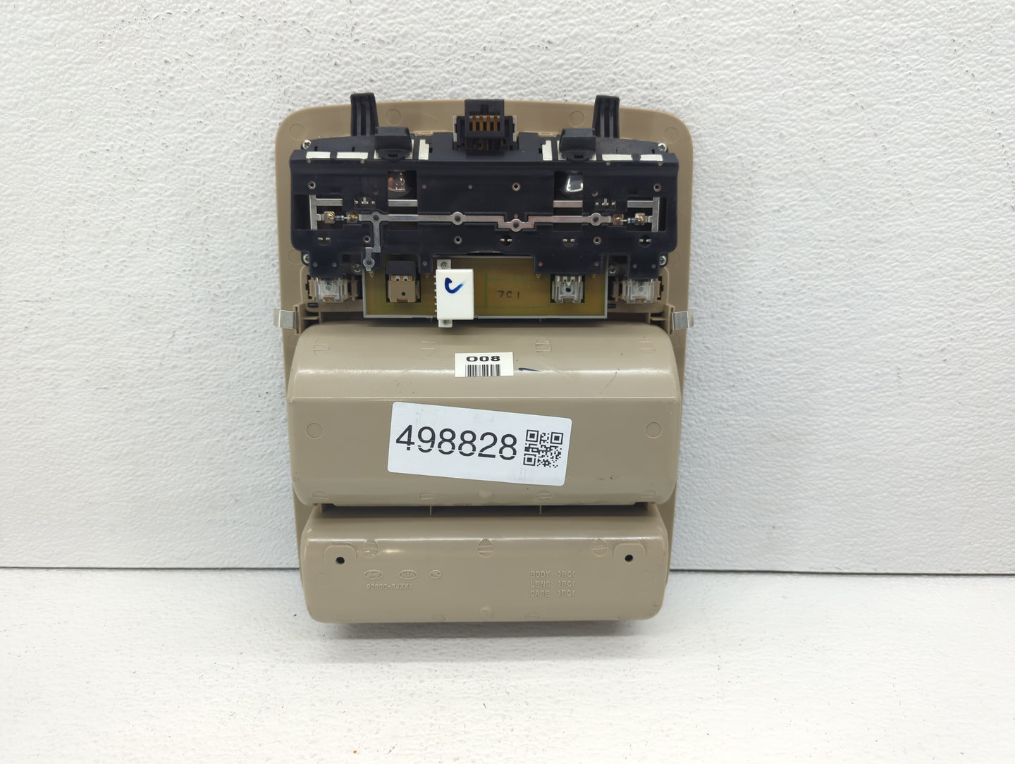 2007 Hyundai Veracruz Overhead Roof Console - Oemusedautoparts1.com