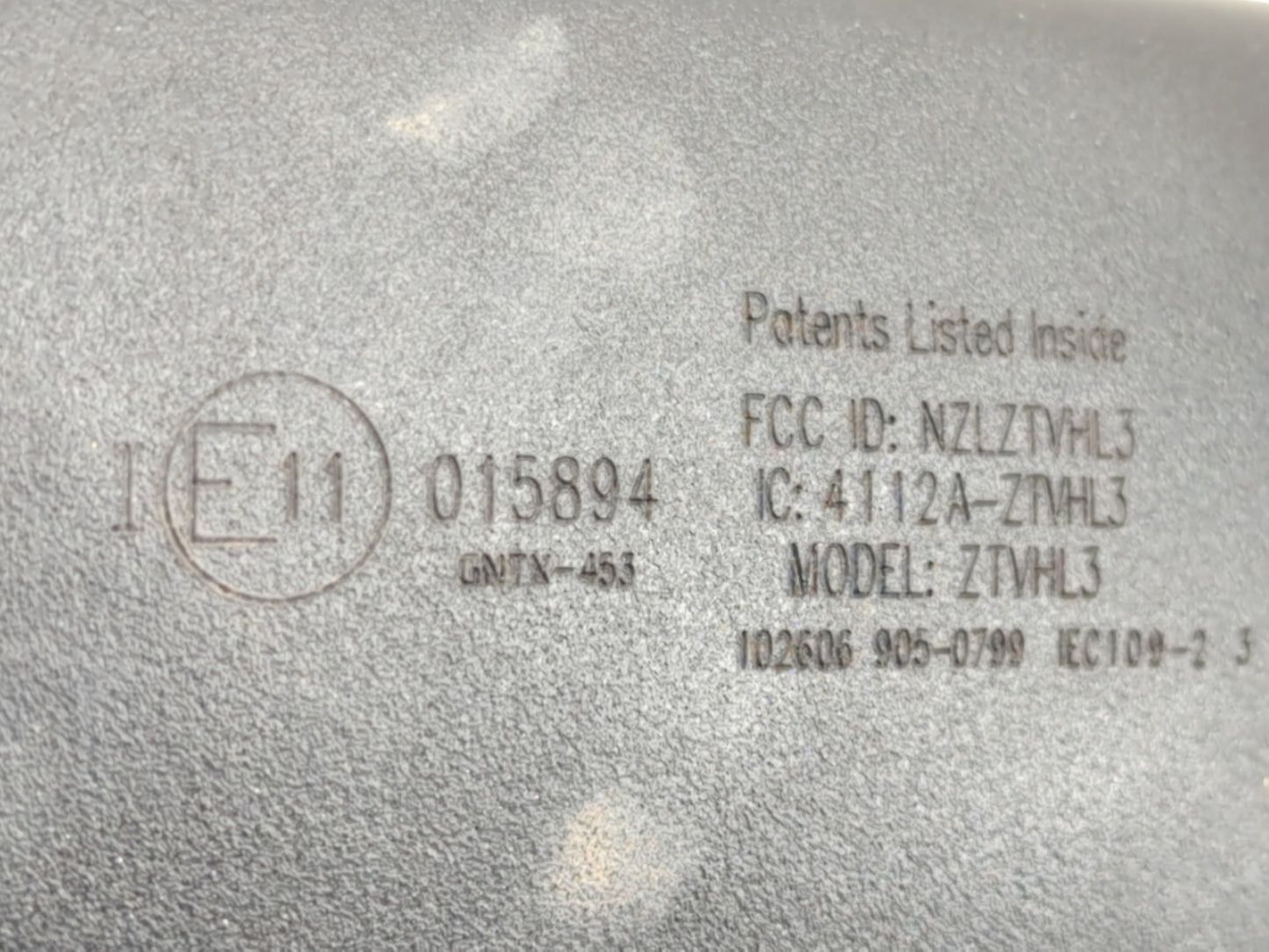 2007 Infiniti Fx35 Interior Rear View Mirror Replacement OEM P/N:E11015894 Fits OEM Used Auto Parts - Oemusedautoparts1.com