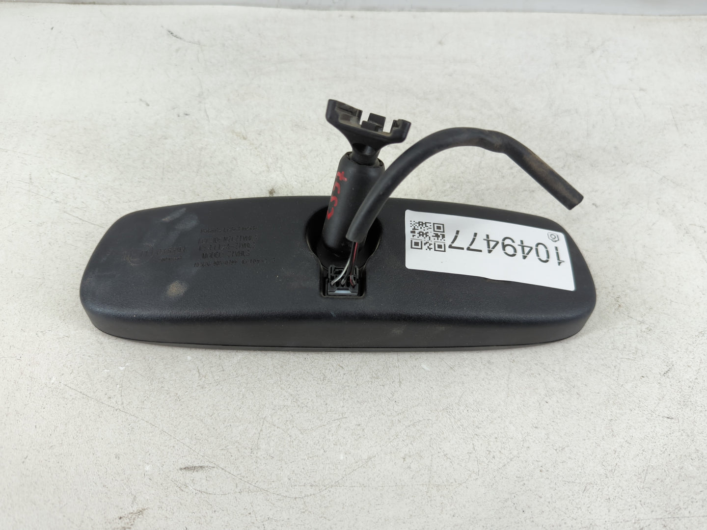 2007 Infiniti Fx35 Interior Rear View Mirror Replacement OEM P/N:E11015894 Fits OEM Used Auto Parts - Oemusedautoparts1.com
